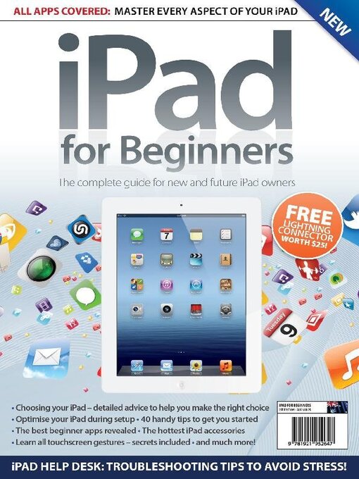 Image de couverture de iPad for Beginners: 1st Edition